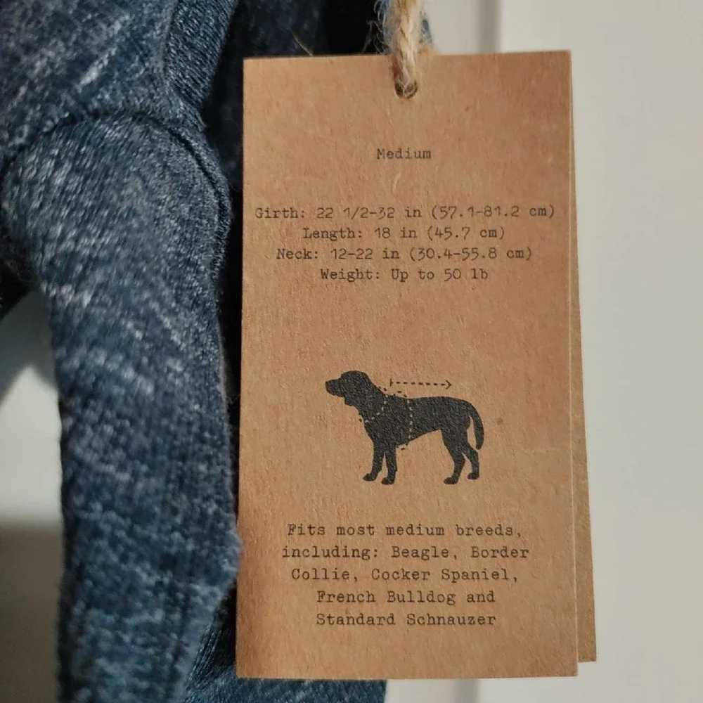 Levi's strauss dog pjs Medium New